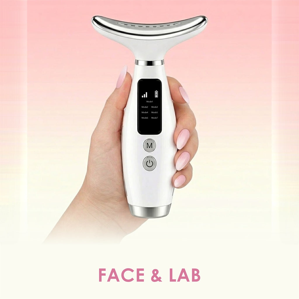 Masajeador Facial LED + Calor + EMS